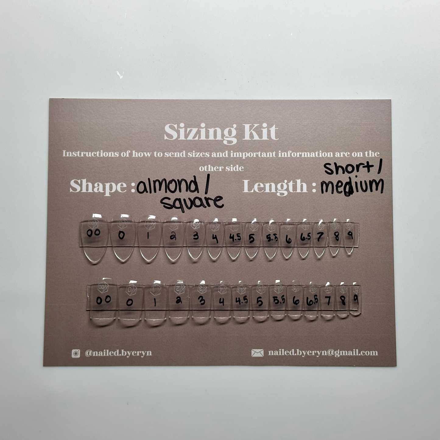 Sizing Kit